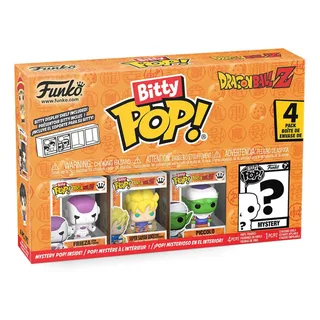 Dragon Ball Z Funko Bitty Pop! 4-Pack: Frieza (4th Form) / Super Saiyan Goku (First Appearance) / Piccolo van Funko – cover 2 van 4
