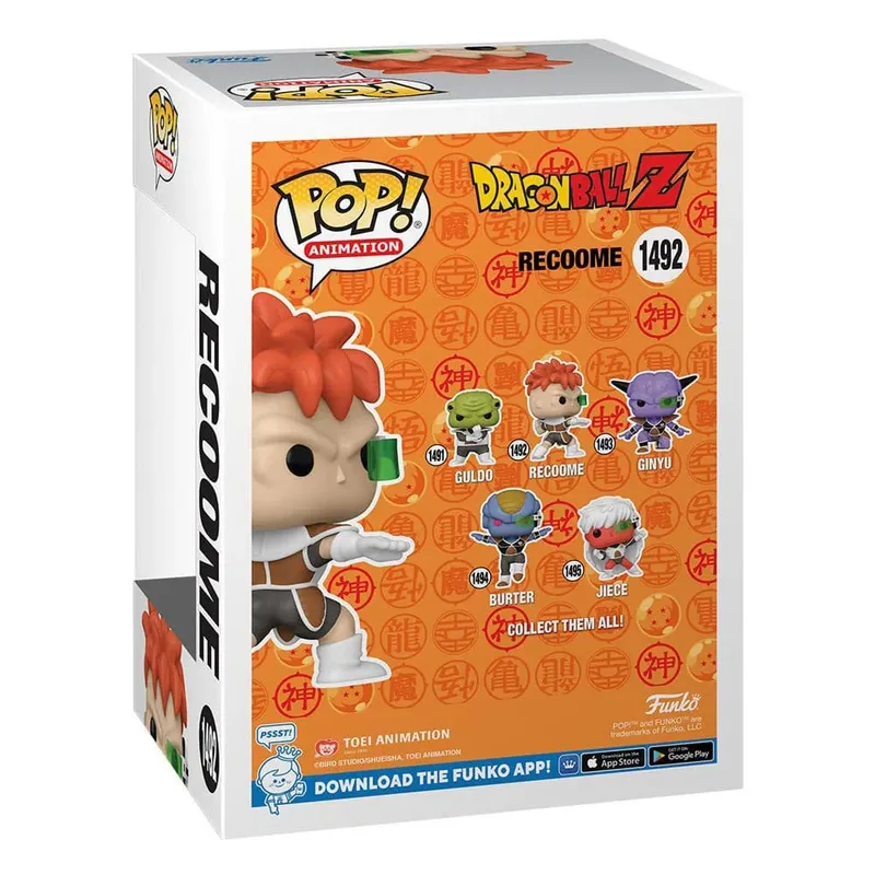 Dragon Ball Z Funko Pop Vinyl: Recoome van Funko – cover 2 van 3