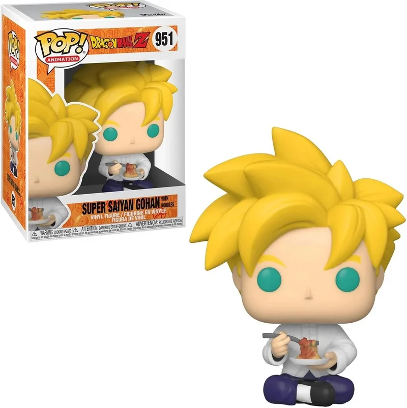 Dragon Ball Z Funko Pop Vinyl: Super Saiyan Gohan with Noodles by Funko – cover 1 of 3