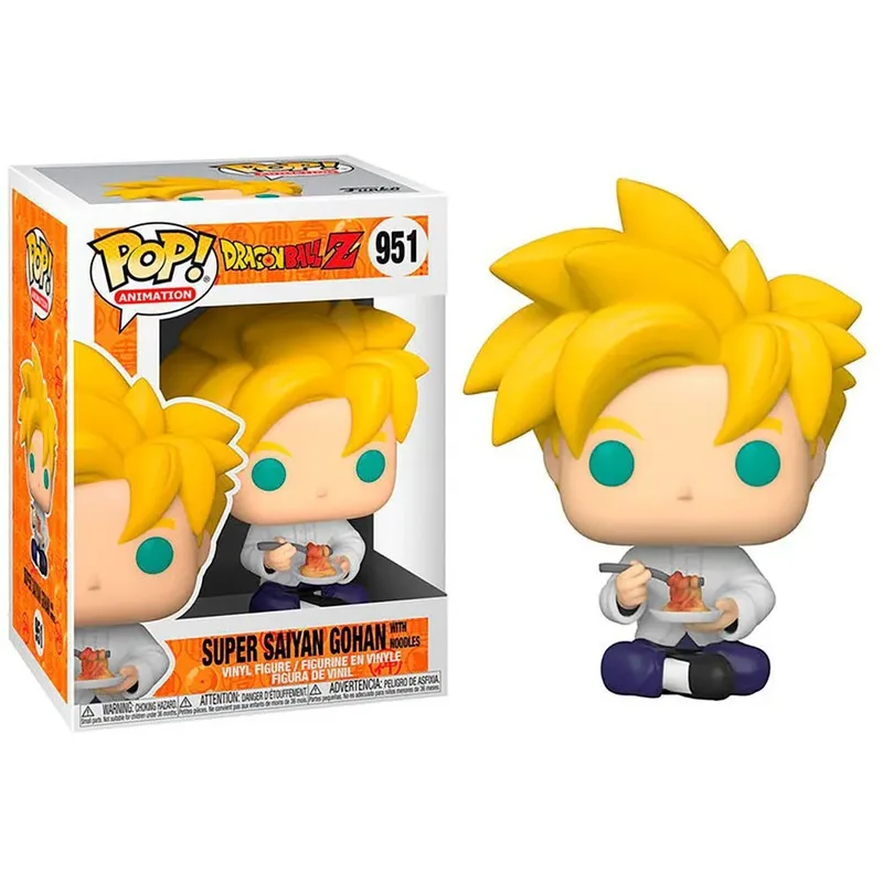 Dragon Ball Z Funko Pop Vinyl: Super Saiyan Gohan with Noodles by Funko – cover 3 of 3