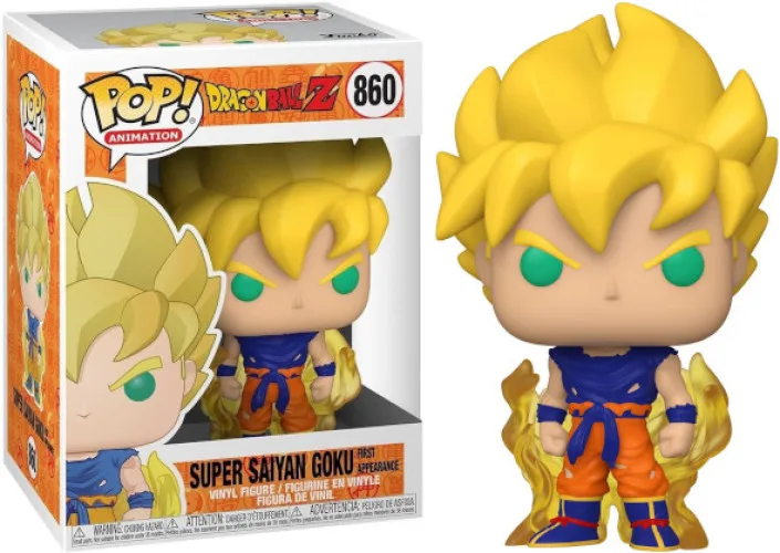Dragon Ball Z Funko Pop Vinyl: Super Saiyan Goku First Appearance van Funko – cover 1 van 2