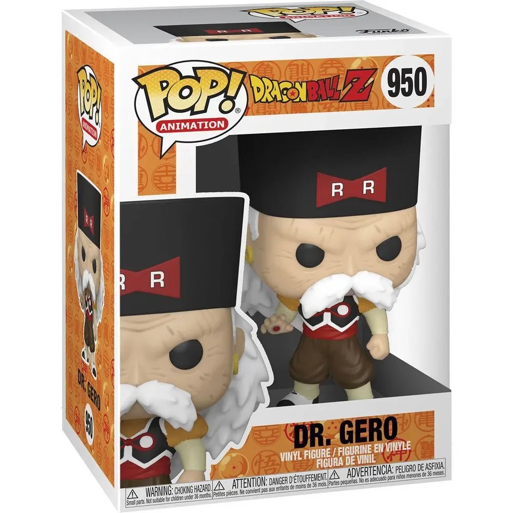 Figurine Dr Gero Série 9 Dragon Ball Z de Funko – jaquette