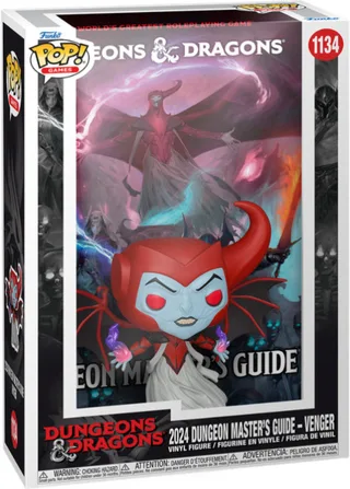 Dungeons & Dragons Cover Funko Pop Vinyl: 2024 Dungeon Master's Guide - Venger de Funko – jaquette 1 sur 2