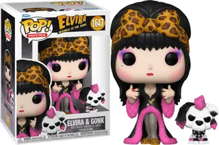Elvira: Mistress of the Dark Funko Pop Vinyl: Elvira & Gonk de Funko – jaquette 1 sur 2