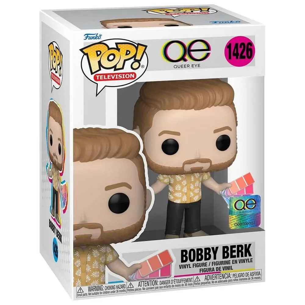 Figurine Tv Bobby Berk Queer Eye Figurine de Funko – jaquette