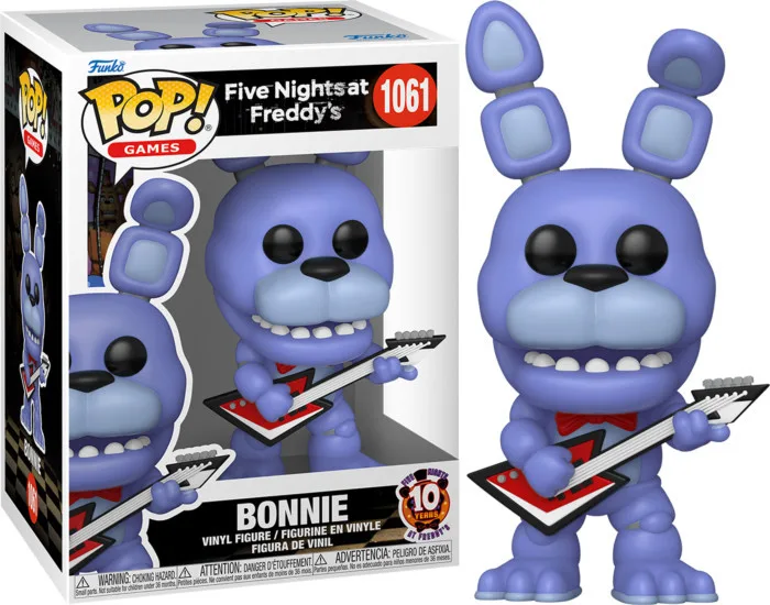 Five Nights at Freddy's 10th Annivesary Funko Pop Vinyl: Bonnie van Funko – cover 1 van 2