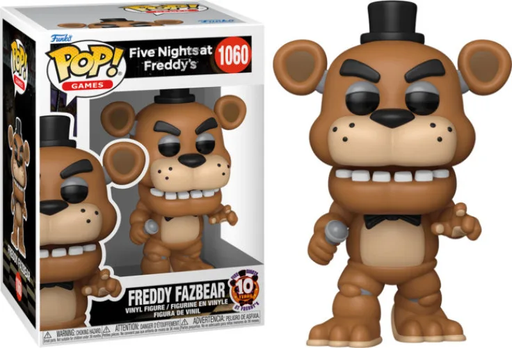 Figurine De Freddy Fazbear Cinq Nuits Chez Freddy de Funko – jaquette 1 sur 2