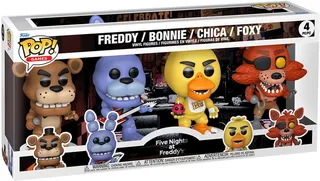 Five Nights at Freddy's Funko Pop Vinyl 4-Pack: Freddy / Bonnie / Chica / Foxy van Funko – cover 1 van 2