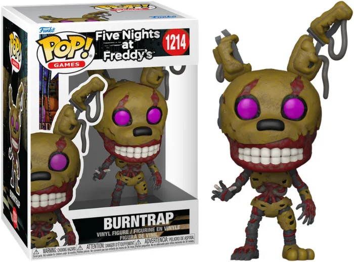 Five Nights at Freddy's Funko Pop Vinyl: Burntrap de Funko – jaquette 1 sur 2