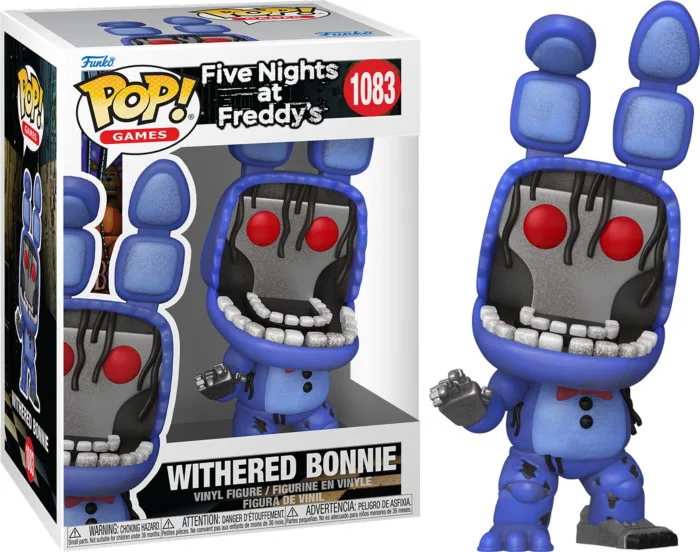 Five Nights at Freddy's Funko Pop Vinyl: Withered Bonnie by Funko – cover 1 of 2