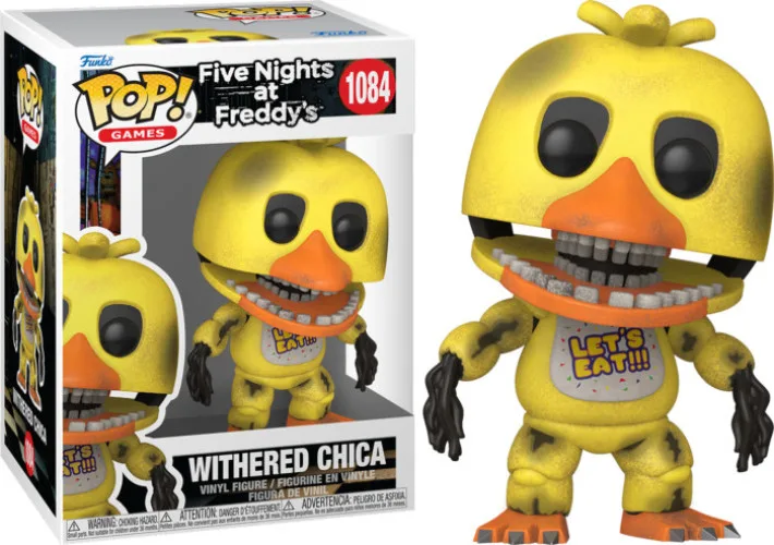 Five Nights at Freddy's Funko Pop Vinyl: Withered Chica de Funko – jaquette 1 sur 2