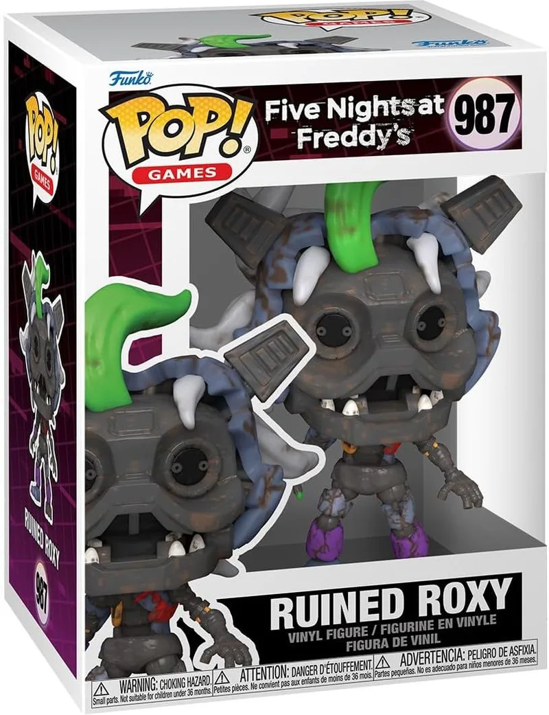 Five Nights at Freddy's Security Breach Ruin Funko Pop Vinyl: Ruined Roxy by Funko – cover