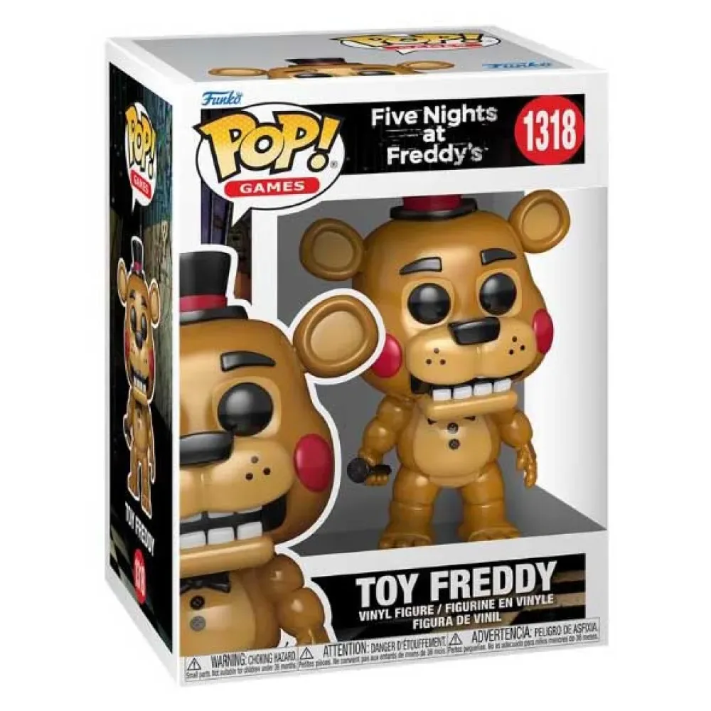Five Nights At Freddy´s Toy Freddy Figuur de Funko – jaquette