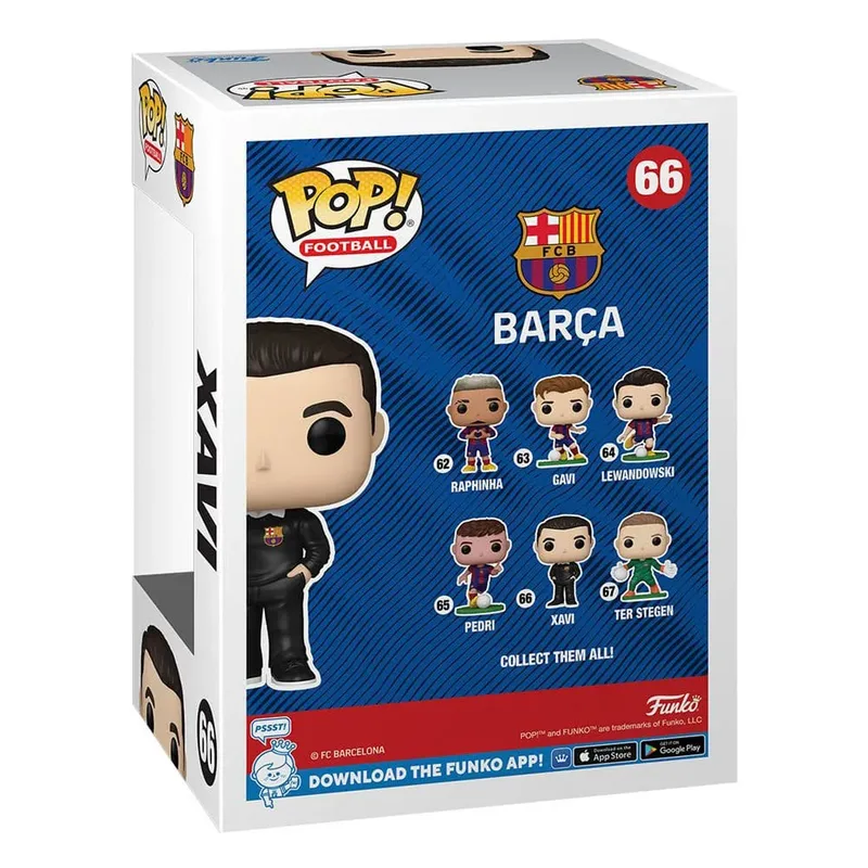 Football FC Barcelona Funko Pop Vinyl: Xavi by Funko – cover 2 of 3