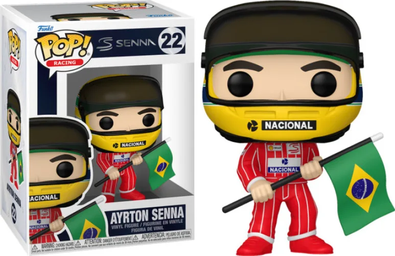 Formula 1 Funko Pop Vinyl: Ayrton Senna (22) de Funko – jaquette