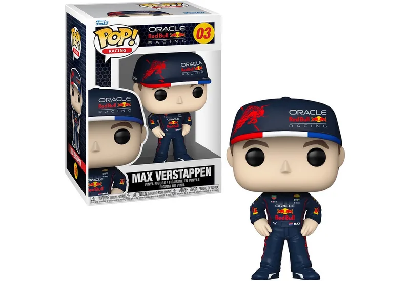 Formula 1 Funko Pop Vinyl: Max Verstappen van Funko – cover 2 van 4