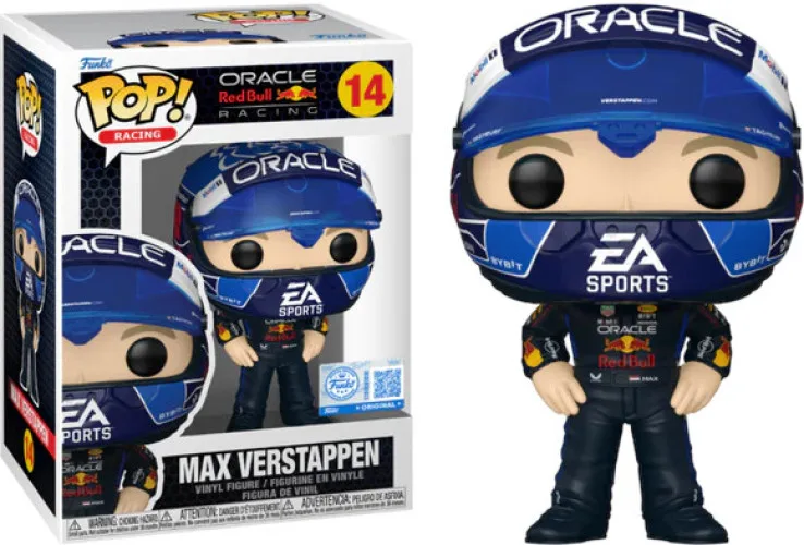 Formula 1 Funko Pop Vinyl: Max Verstappen (USA Helmet) de Funko – jaquette
