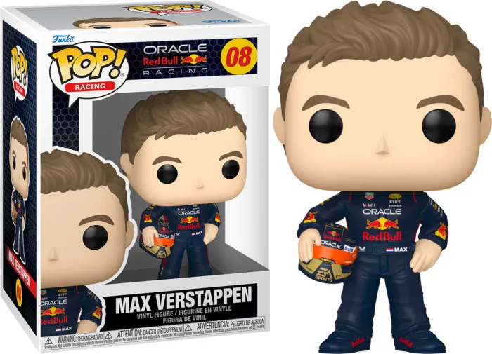 Formula 1 Funko Pop Vinyl: Max Verstappen with Helm de Funko – jaquette 1 sur 2