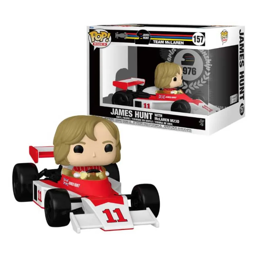 Figure Formula 1 James Hunt de Funko – jaquette