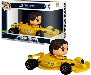 Formula 1 Rides Super Deluxe Funko Pop Vinyl: Ayrton Senna (Lotus) van Funko – cover 1 van 2