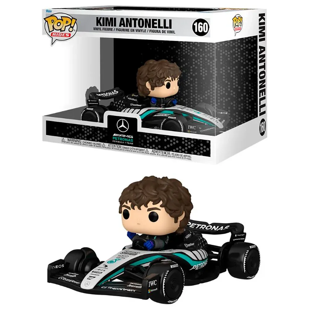 Figure Formula 1-rides Super Deluxe Kimi de Funko – jaquette
