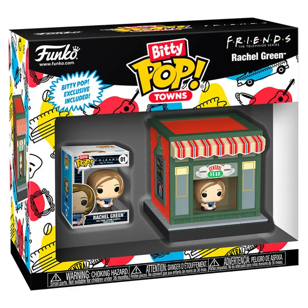 Friends Bitty Town Rachel Green In Central Perk 1 Figuur de Funko – jaquette