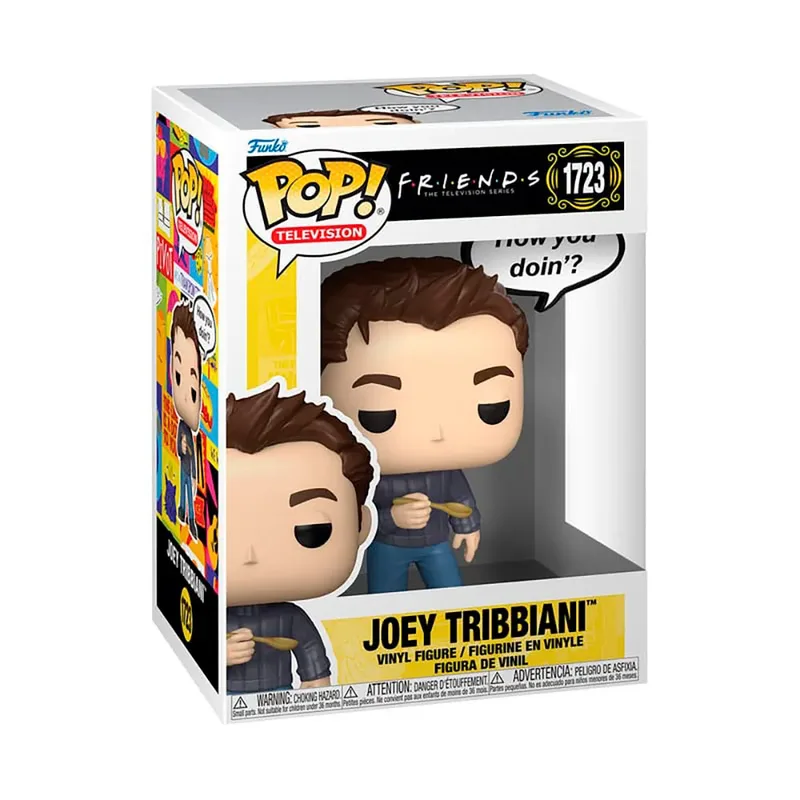 Friends Funko Pop Vinyl: Joey Tribbiani (How You Doin') van Funko – cover 2 van 2