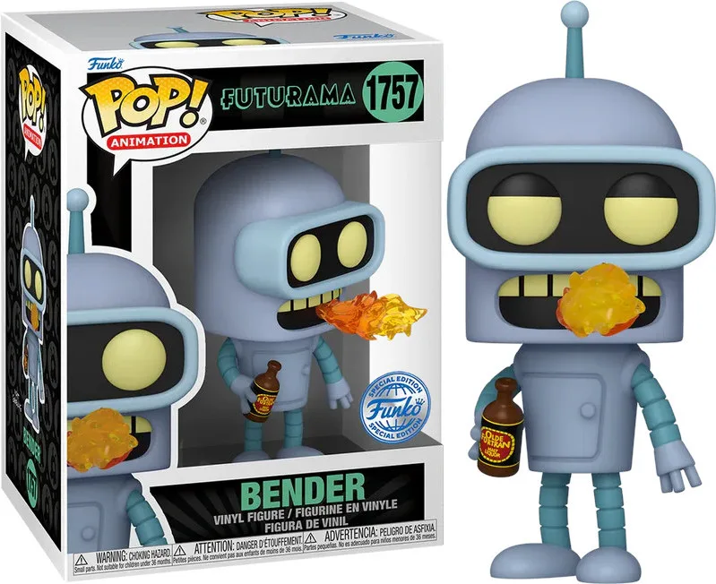 Futurama Funko Pop Vinyl: Bender (1757) by Funko – cover