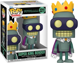 Futurama Funko Pop Vinyl: Super King Bender by Funko – cover 1 of 2