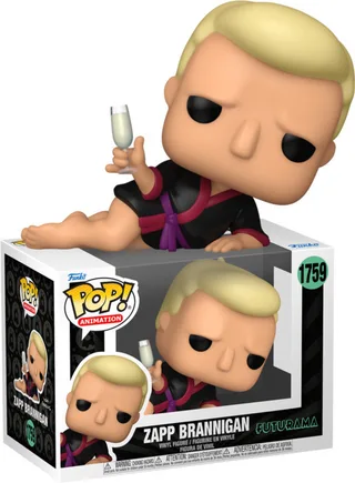 Futurama Funko Pop Vinyl: Zapp Brannigan (Lounging) by Funko – cover 1 of 2