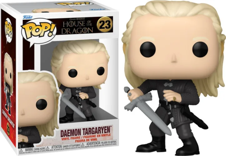 Game of Thrones: House of the Dragon Funko Pop Vinyl: Daemon Targaryen de Funko – jaquette 1 sur 2