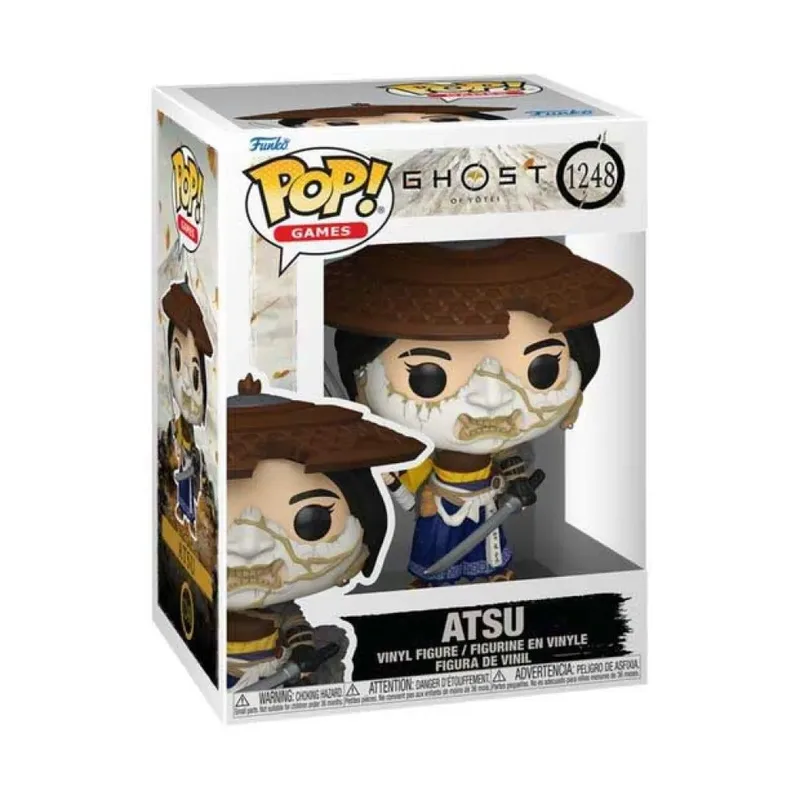 Ghost of Yotei Funko Pop Vinyl: Atsu van Funko – cover 2 van 2