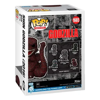 Godzilla 70th Anniversary Funko Pop Vinyl: Shin Godzilla 2016 van Funko – cover 2 van 3