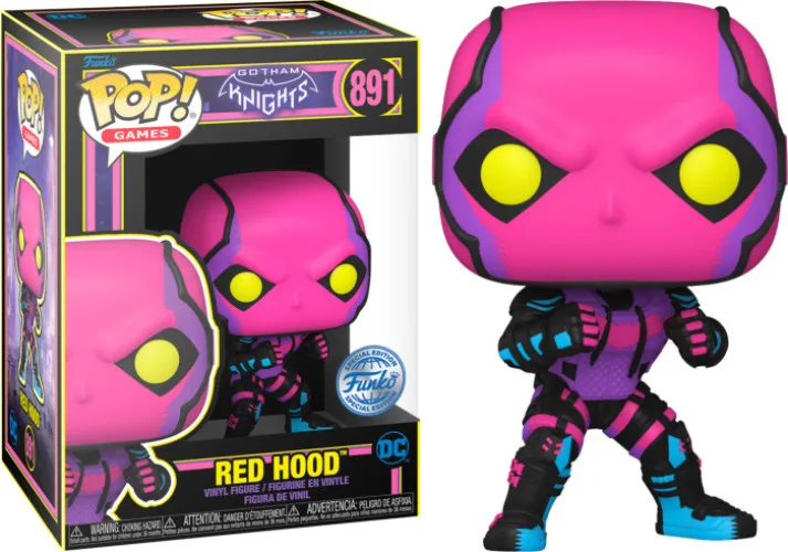 Gotham Knights Funko Pop Vinyl: Red Hood (Blacklight) by Funko – cover