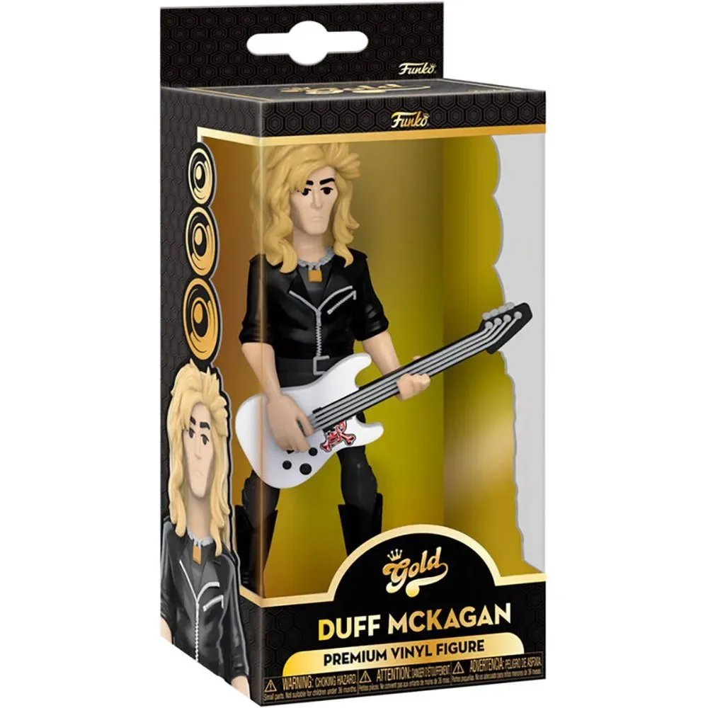Guld Guns N Roses Duff-figur från Funko – omslag