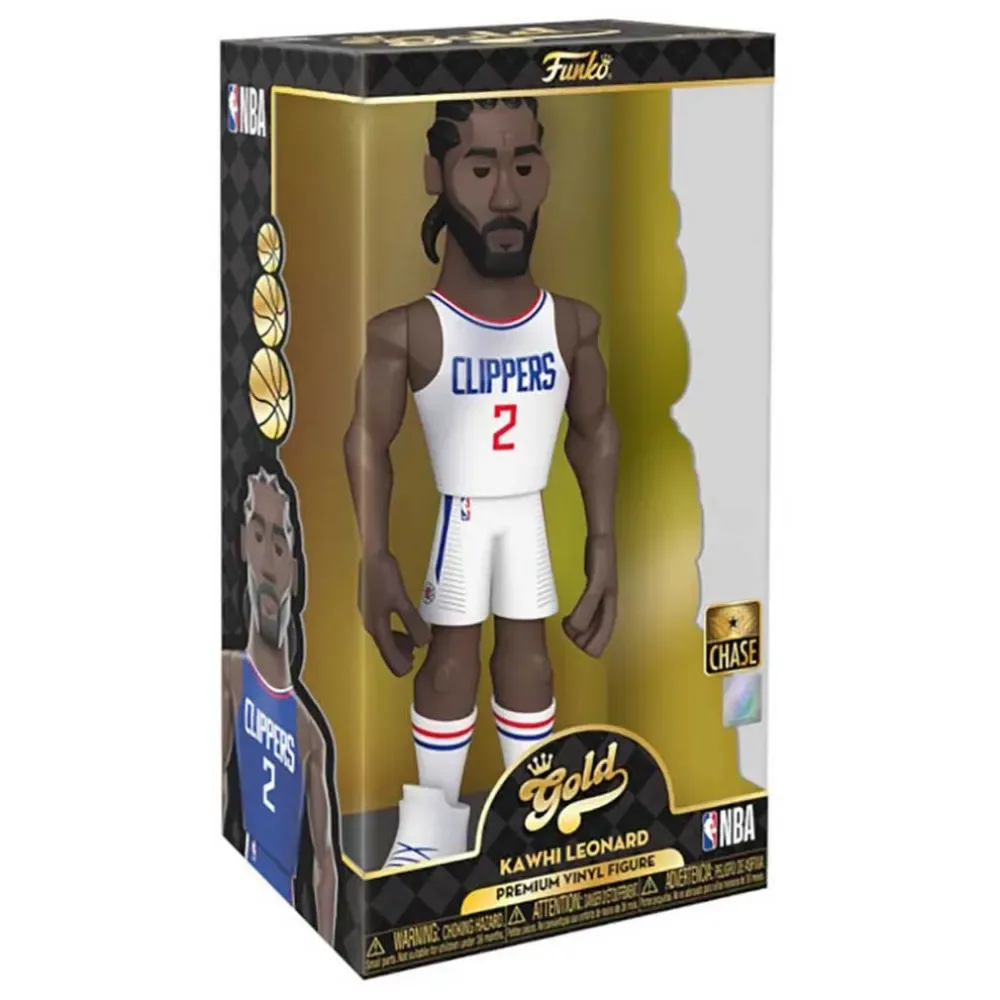 Guld Nba Clippers Kawhi Leonard-figur 30 Cm från Funko – omslag
