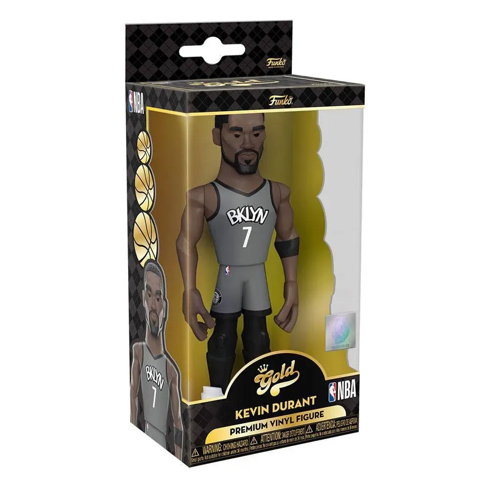 Guld Minifigur Sortiment Nba Nets Kevin Durant Ce´21 13 Cm 6 Enheter från Funko – omslag
