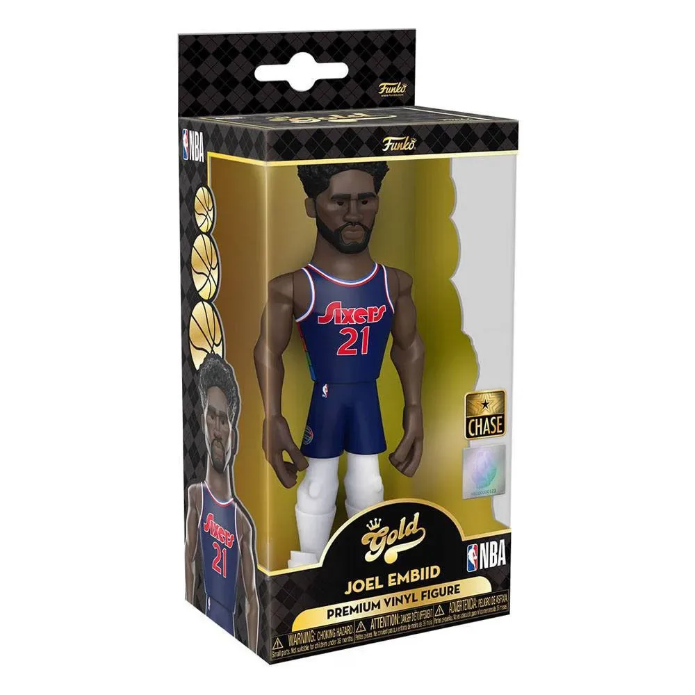 Goud Nba Sixers Joel Embiid Ce´21 Minifiguur Assortiment 13 Cm van Funko – cover