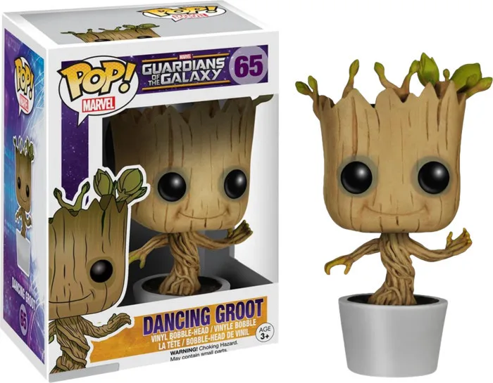 Guardians of the Galaxy Funko Pop Vinyl: Dancing Groot by Funko – cover 1 of 2