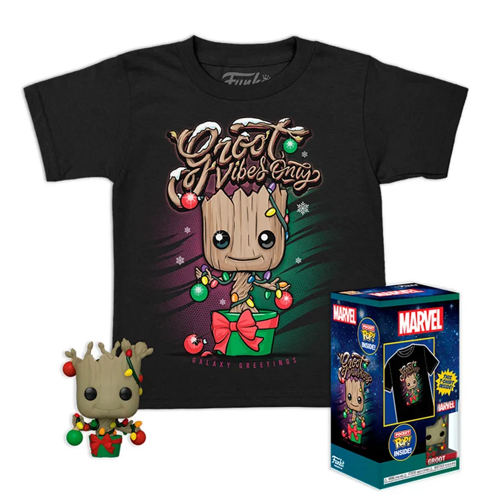 Guardians Of The Galaxy Groot T-shirt Met Korte Mouwen van Funko – cover