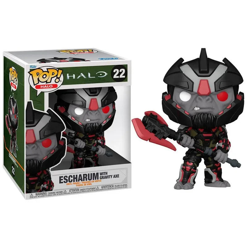 Halo Infinite Funko Pop Vinyl: Escharum with Gravity Axe van Funko – cover 3 van 3
