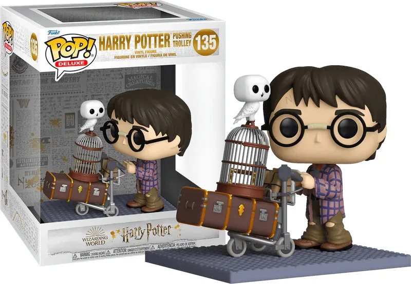 Harry Potter Deluxe Funko Pop Vinyl: Harry Pushing Trolley by Funko – cover 1 of 3