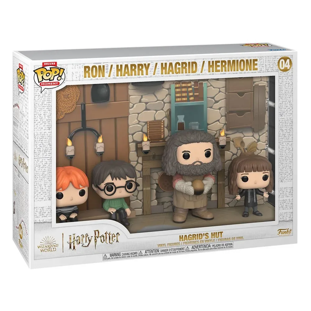 Harry Potter Deluxe Moments 4-pack Minifiguren Hagrids Hutje van Funko – cover