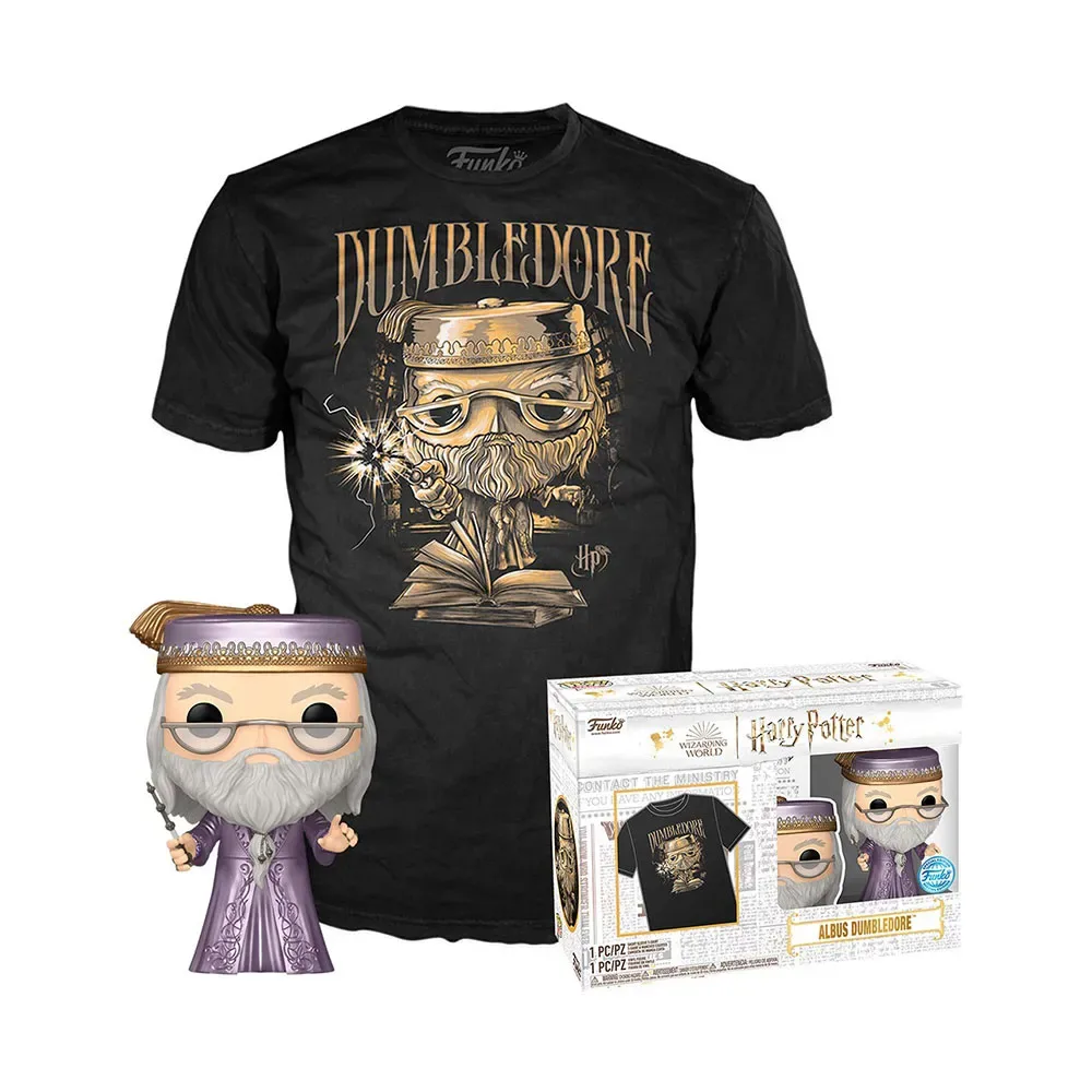 Harry Potter Dumbledore T-shirt Met Korte Mouwen by Funko – cover