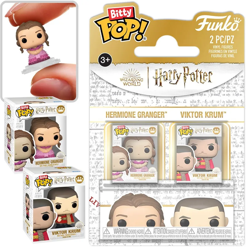 Harry Potter Funko Bitty Pop! 2-Pack: Hermione Granger & Viktor Krum by Funko – cover 1 of 5