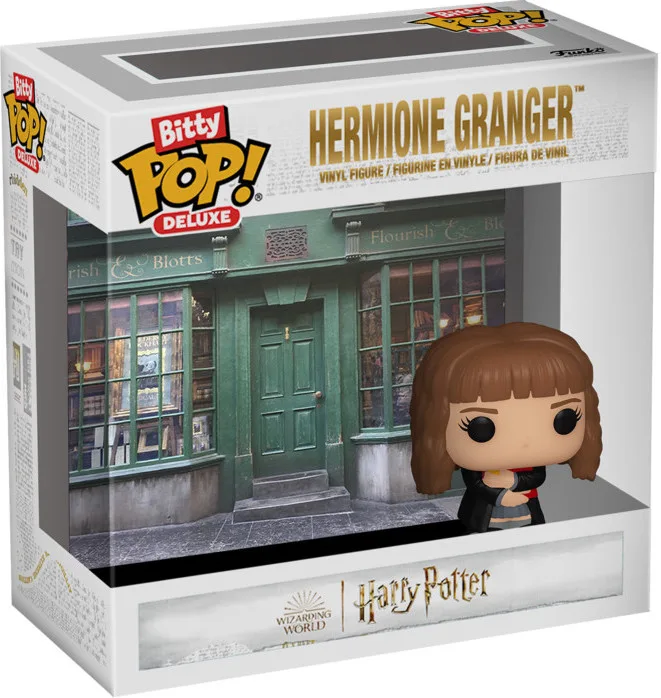 Harry Potter Funko Bitty Pop! Deluxe: Hermione Granger (Flourish and Blotts) de Funko – jaquette 1 sur 3