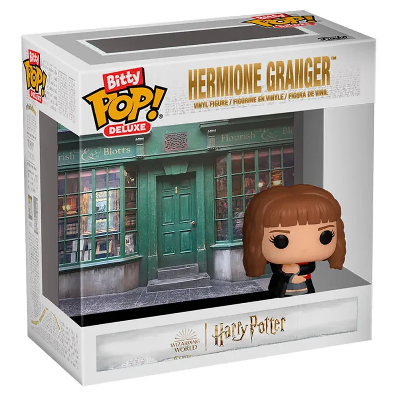 Harry Potter Funko Bitty Pop! Deluxe: Hermione Granger (Flourish and Blotts) de Funko – jaquette 2 sur 3