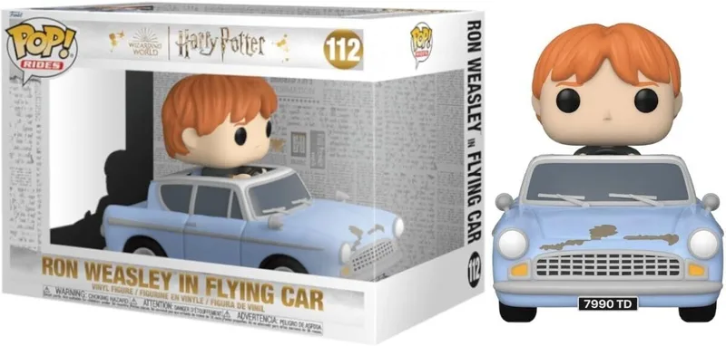Harry Potter Funko Pop Deluxe Vinyl: Ron Weasley in Flying Car by Funko – cover 1 of 2
