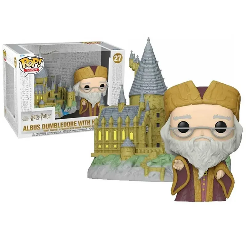 Harry Potter Funko Pop Vinyl: Albus Dumbledore with Hogwarts (27) de Funko – jaquette 2 sur 3