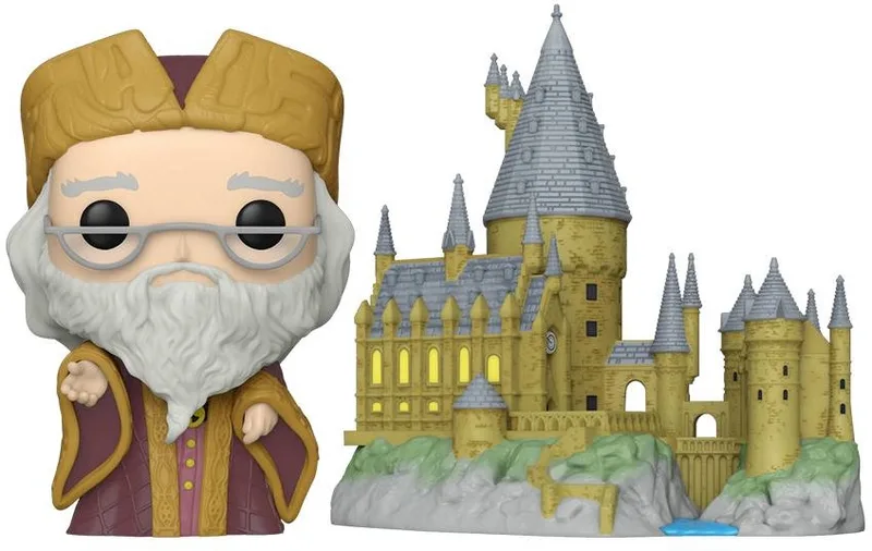 Harry Potter Funko Pop Vinyl: Albus Dumbledore with Hogwarts (27) de Funko – jaquette 1 sur 3